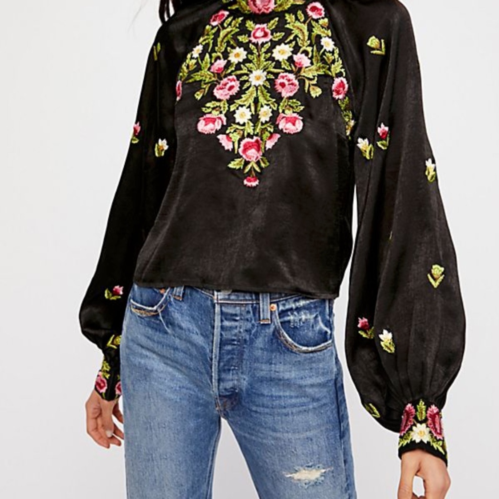 Free People Jessica Blouse